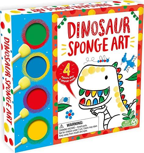 Dinosaur Sponge Art