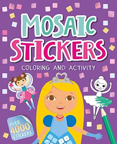 Mosaic Stickers Coloring and Activity Book