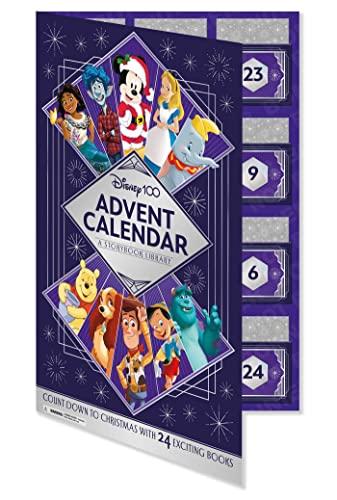 Disney 100 Advent Calendar a Storybook Library: Countdown to Christmas With 24 Exciting Books