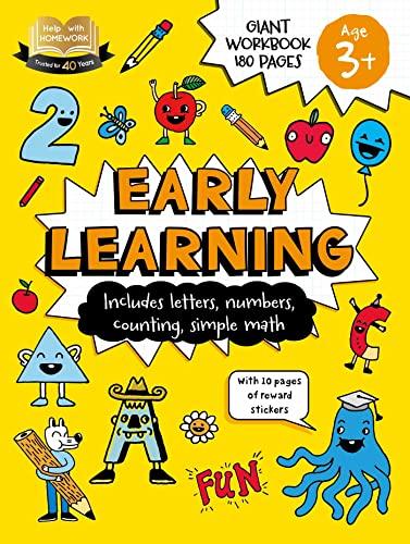 3+ Early Learning: Includes Alphabet, Numbers, Counting, and Simple Math (Help With Homework)