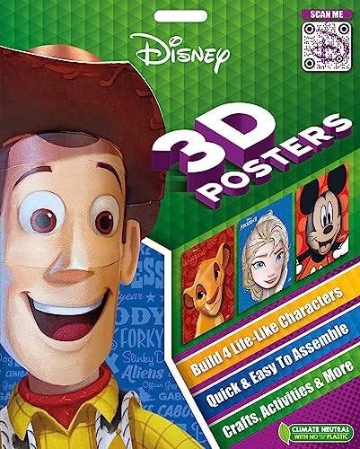Disney 3D Posters: Quick & Easy to Assemble Life-Like Characters, Plus Crafts, Activities, and More