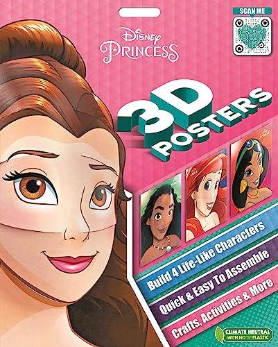 Disney Princess 3D Posters: Quick & Easy to Assemble Life-Like Characters, Plus Crafts, Activities, and More