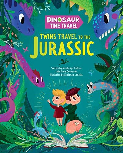Twins Travel to the Jurassic (Dinosaur Time Travel)